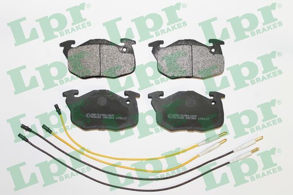 Гальмівні колодки дискові LPR 05P384 - zapix