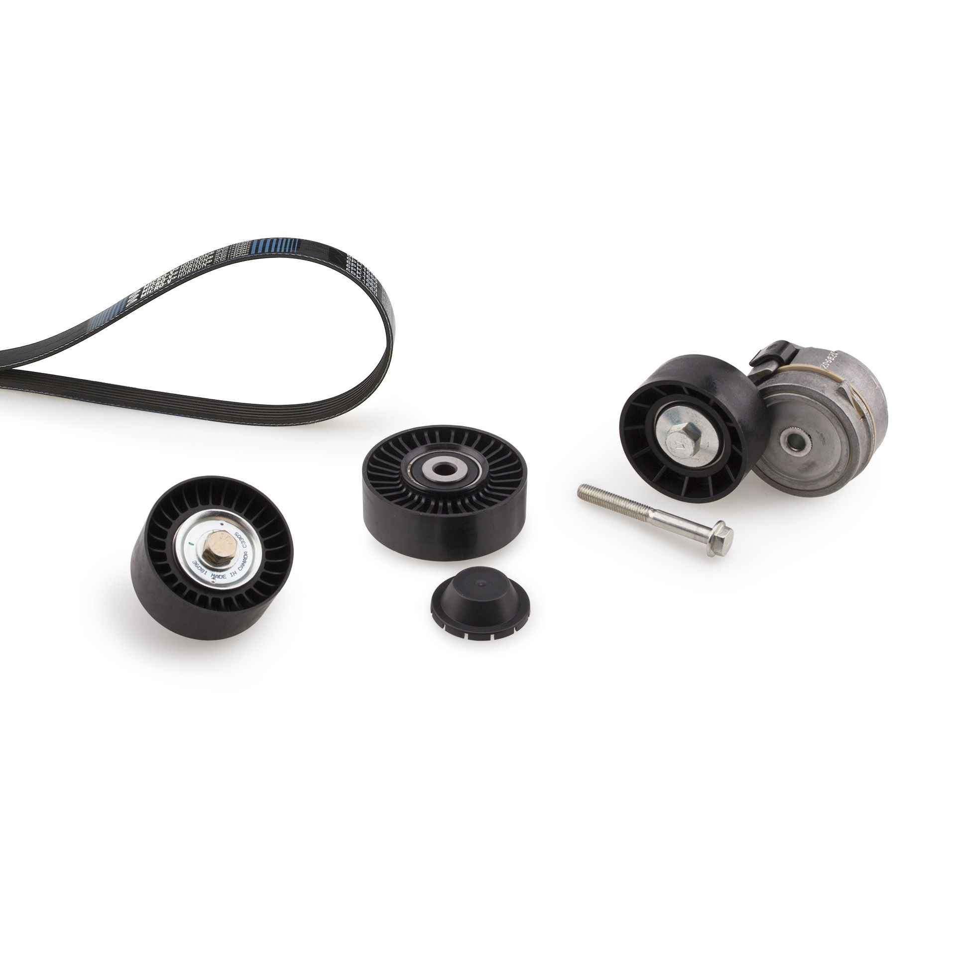 Комплект поліклинових ременів GATES K016PK1255 - zapix