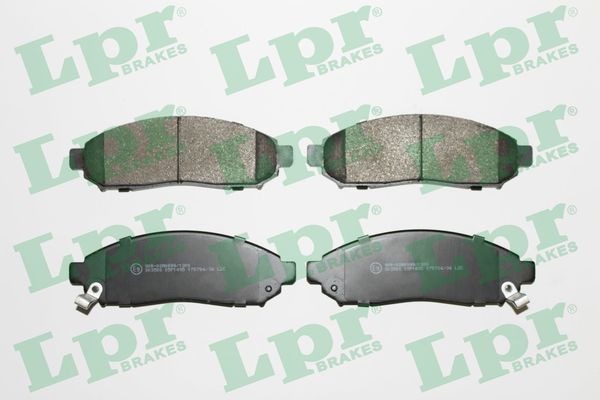 Гальмівні колодки дискові LPR 05P1495 - zapix