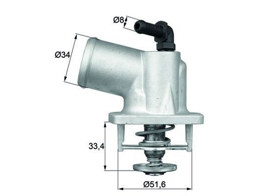 Термостат MAHLE TI5492D - zapix