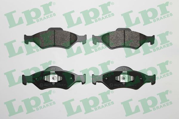 Гальмівні колодки дискові LPR 05P795 - zapix