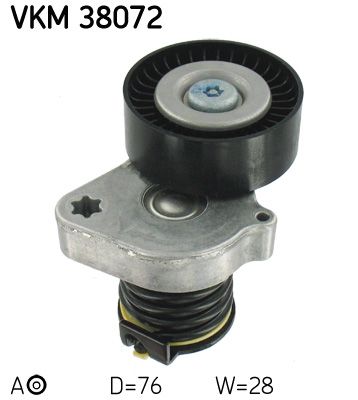 Натяжний пристрій ременя поліклінового SKF VKM38072 - zapix