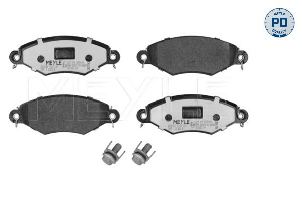 Гальмівні колодки дискові MEYLE 0252198018PD - zapix