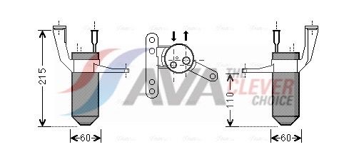 Осушувач кондиціонера AVA QUALITY COOLING RTD428 - zapix