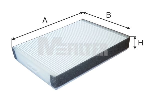 Фільтр салону MFILTER K9083 - zapix