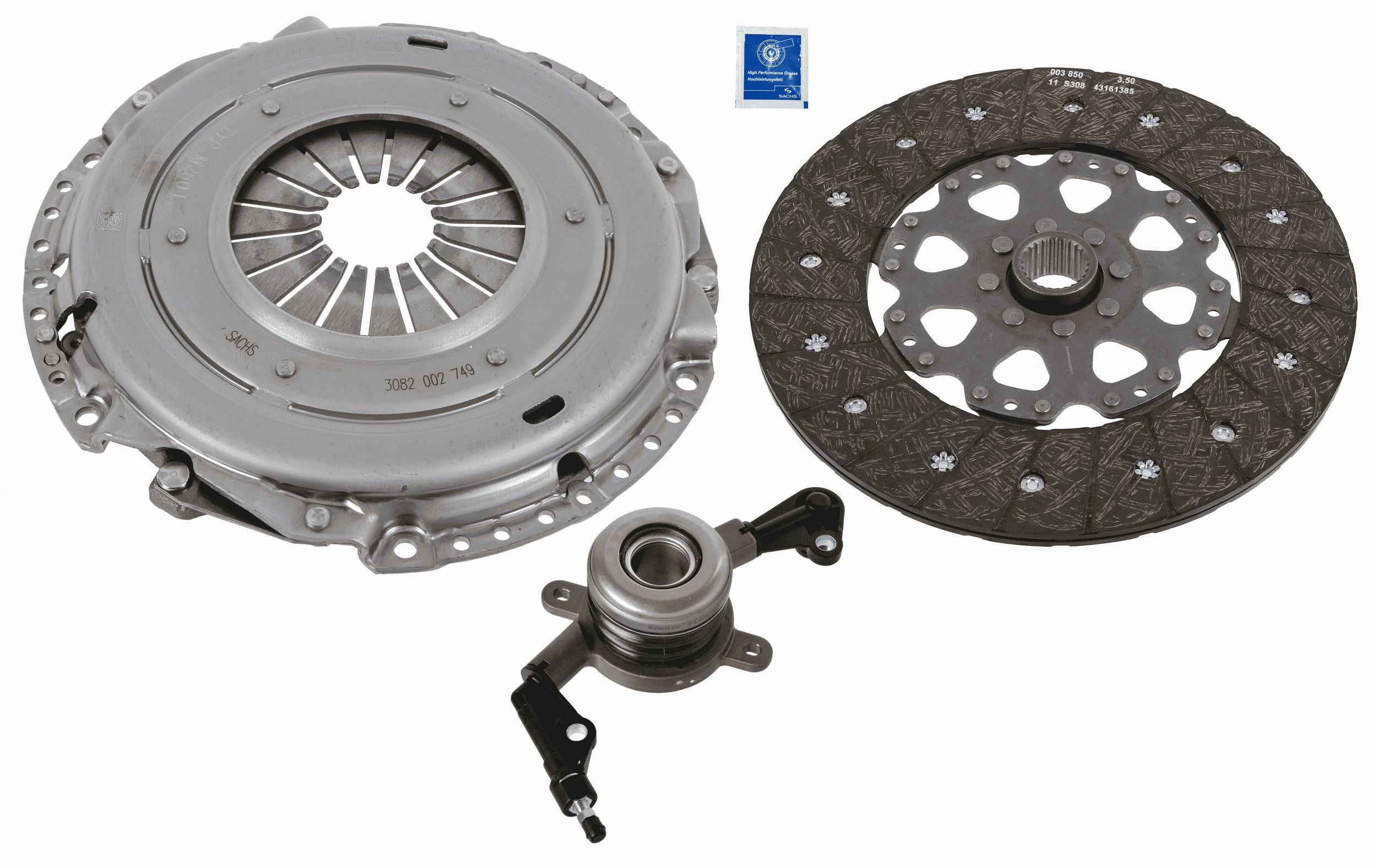 Комплект зчеплення SACHS 3000990601 - zapix