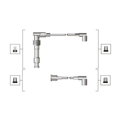 Кабелі запалювання MAGNETI MARELLI 941319170085 - zapix