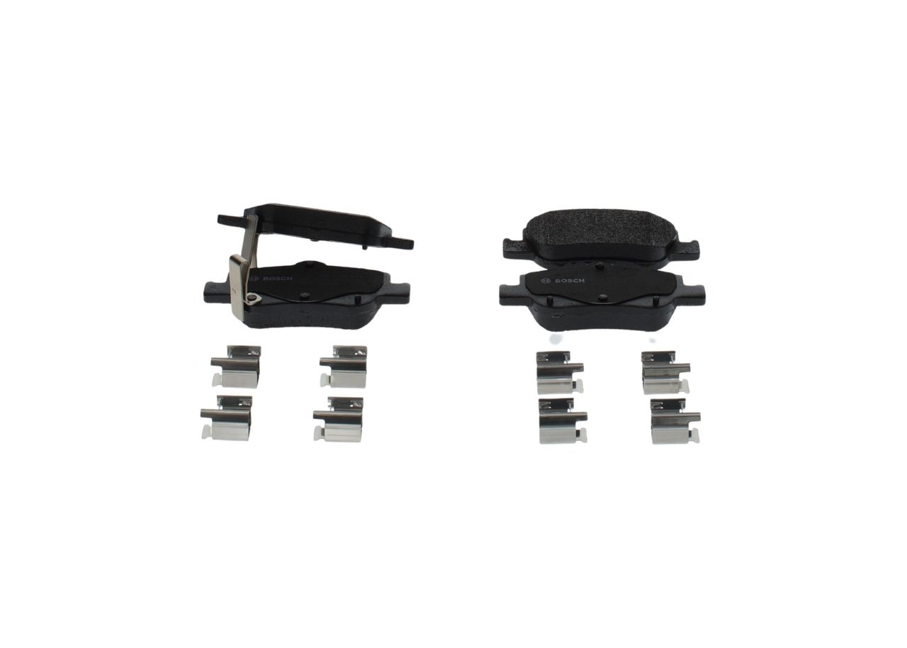 Гальмівні колодки дискові BOSCH 0986494651 - zapix