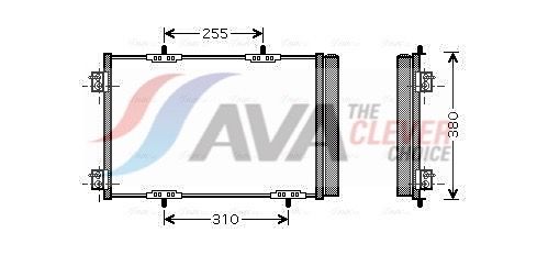 Радіатор кондиціонера AVA QUALITY COOLING PEA5291D - zapix