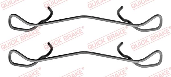 Приладдя / деталі гальмівних колодок QUICK BRAKE 1091189 - zapix
