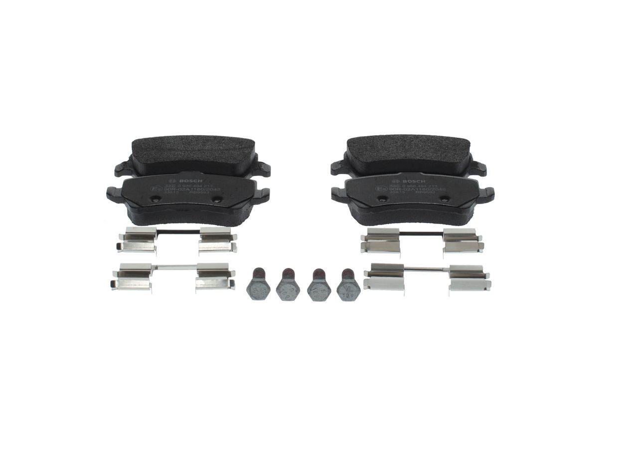 Гальмівні колодки дискові BOSCH 0986494213 - zapix