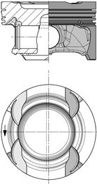 Поршень KOLBENSCHMIDT 40853600 - zapix