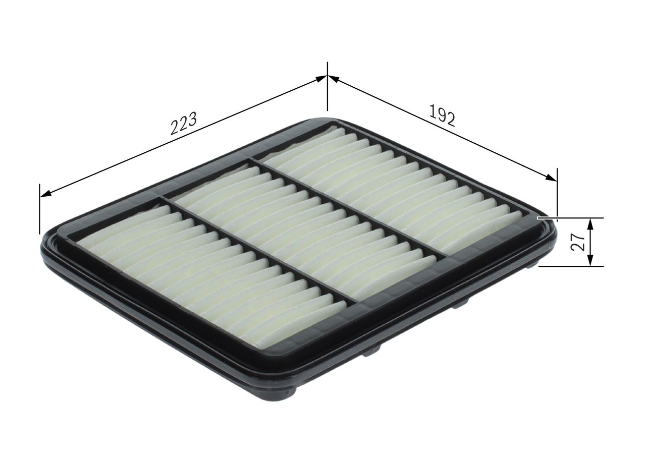 Повітряний фільтр BOSCH F026400167 - zapix