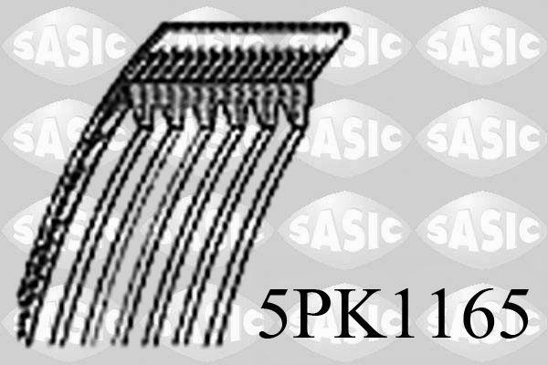Поліклиновий ремінь SASIC 5PK1165 - zapix