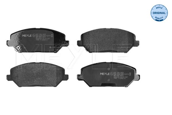 Гальмівні колодки дискові MEYLE 0252280420 - zapix