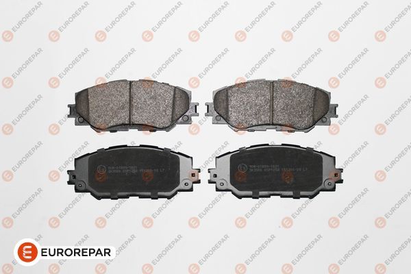 Гальмівні колодки дискові EUROREPAR 1623054180