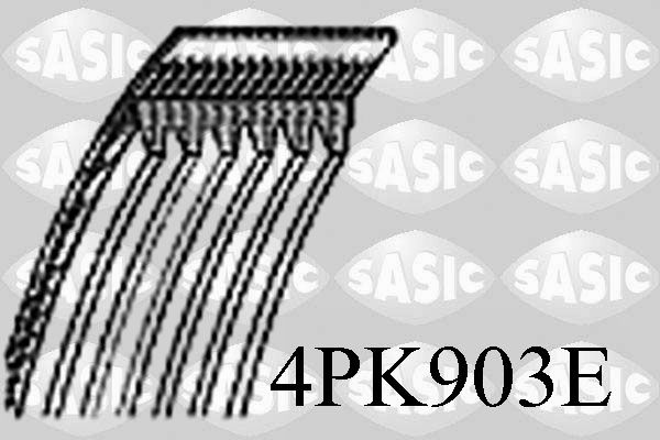 Поліклиновий ремінь SASIC 4PK903E - zapix