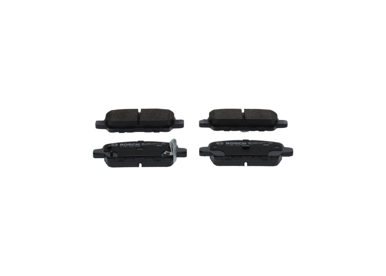 Гальмівні колодки дискові BOSCH 0986494929 - zapix