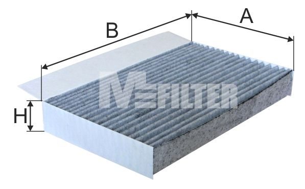 Фільтр салону MFILTER K9044C - zapix