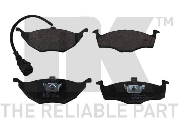Гальмівні колодки дискові NK 224760 - zapix