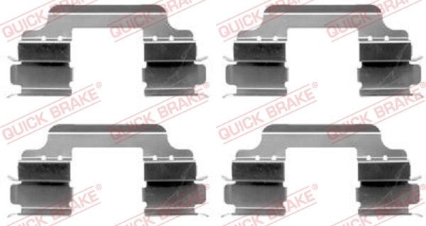 Приладдя / деталі гальмівних колодок QUICK BRAKE 1091648 - zapix