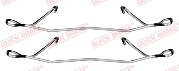 Приладдя / деталі гальмівних колодок QUICK BRAKE 1091180 - zapix