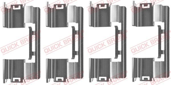 Приладдя / деталі гальмівних колодок QUICK BRAKE 1091813 - zapix