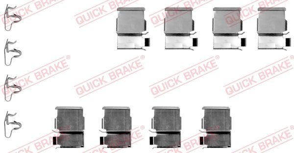 Приладдя / деталі гальмівних колодок QUICK BRAKE 1091133 - zapix