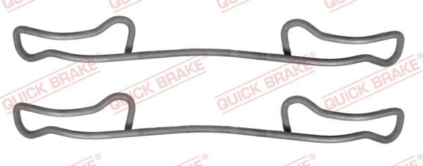 Приладдя / деталі гальмівних колодок QUICK BRAKE 1091200 - zapix
