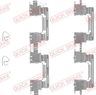 Приладдя / деталі гальмівних колодок QUICK BRAKE 1091613 - zapix