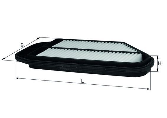 Повітряний фільтр MAHLE LX3152 - zapix