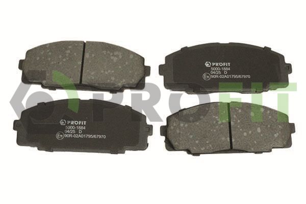 Гальмівні колодки дискові PROFIT 50001884 - zapix