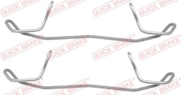 Приладдя / деталі гальмівних колодок QUICK BRAKE 1091123 - zapix