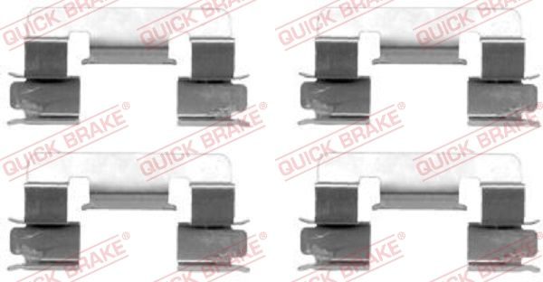 Приладдя / деталі гальмівних колодок QUICK BRAKE 1091293 - zapix