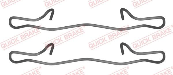 Приладдя / деталі гальмівних колодок QUICK BRAKE 1091755 - zapix