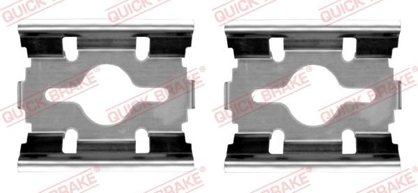 Приладдя / деталі гальмівних колодок QUICK BRAKE 1091657 - zapix