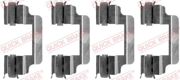 Приладдя / деталі гальмівних колодок QUICK BRAKE 1091231 - zapix