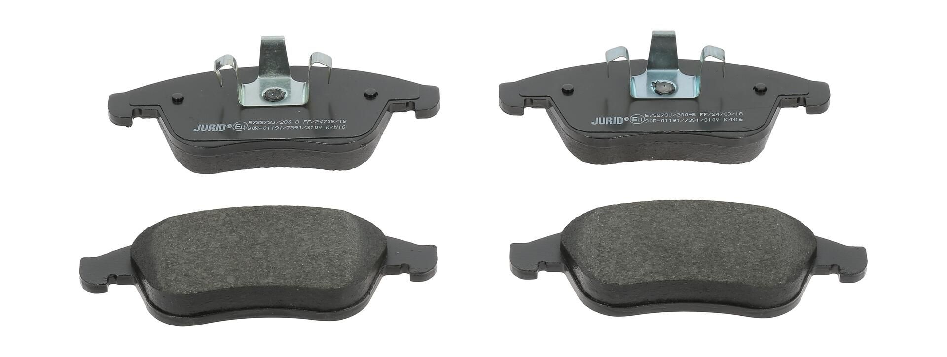 Гальмівні колодки дискові JURID 573273J - zapix