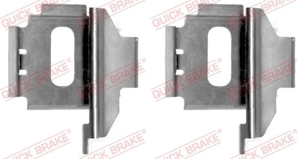 Приладдя / деталі гальмівних колодок QUICK BRAKE 1091283 - zapix