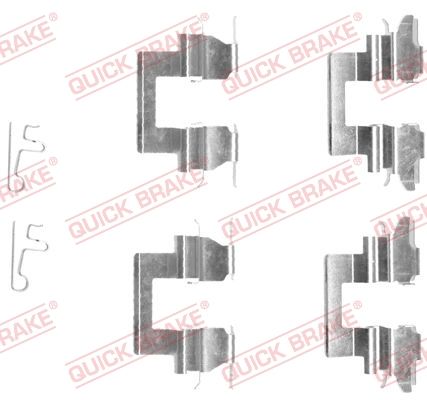 Приладдя / деталі гальмівних колодок QUICK BRAKE 1091608 - zapix