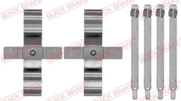 Приладдя / деталі гальмівних колодок QUICK BRAKE 1091794 - zapix