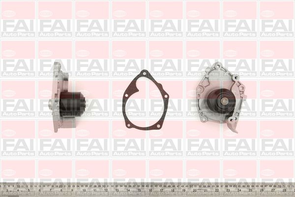 Помпа системи охолодження FAI AUTOPARTS WP6386 - zapix