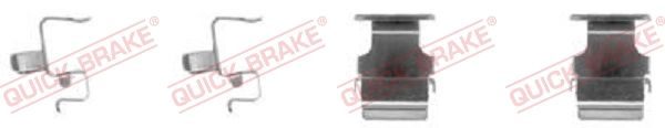 Приладдя / деталі гальмівних колодок QUICK BRAKE 1091673 - zapix