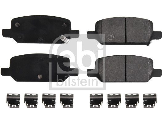Гальмівні колодки дискові FEBI BILSTEIN 177632 - zapix