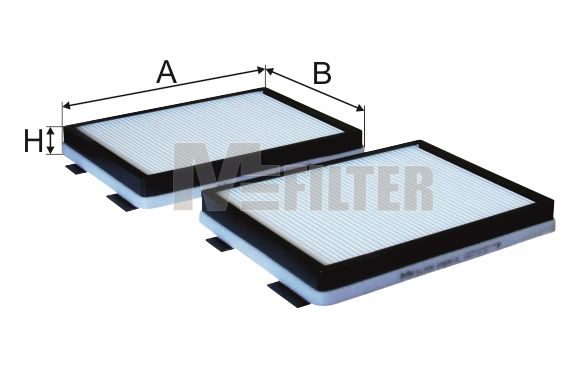 Фільтр салону MFILTER K9052 - zapix