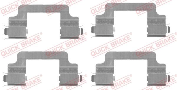 Приладдя / деталі гальмівних колодок QUICK BRAKE 1091727 - zapix