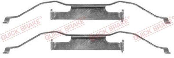 Приладдя / деталі гальмівних колодок QUICK BRAKE 1091148 - zapix
