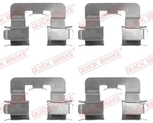 Приладдя / деталі гальмівних колодок QUICK BRAKE 1091741 - zapix