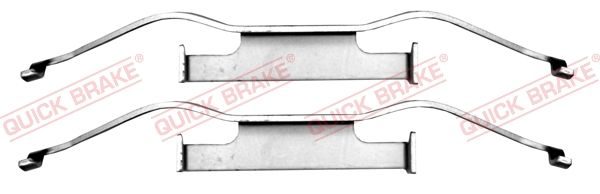 Приладдя / деталі гальмівних колодок QUICK BRAKE 1091680 - zapix