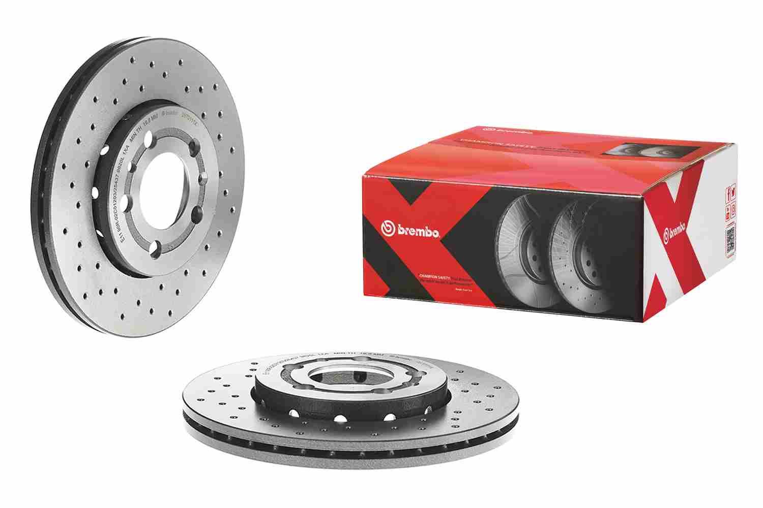 Гальмівний диск BREMBO 0970111X - zapix